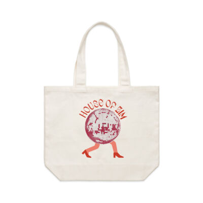 Disco Legs Beach Tote Thumbnail